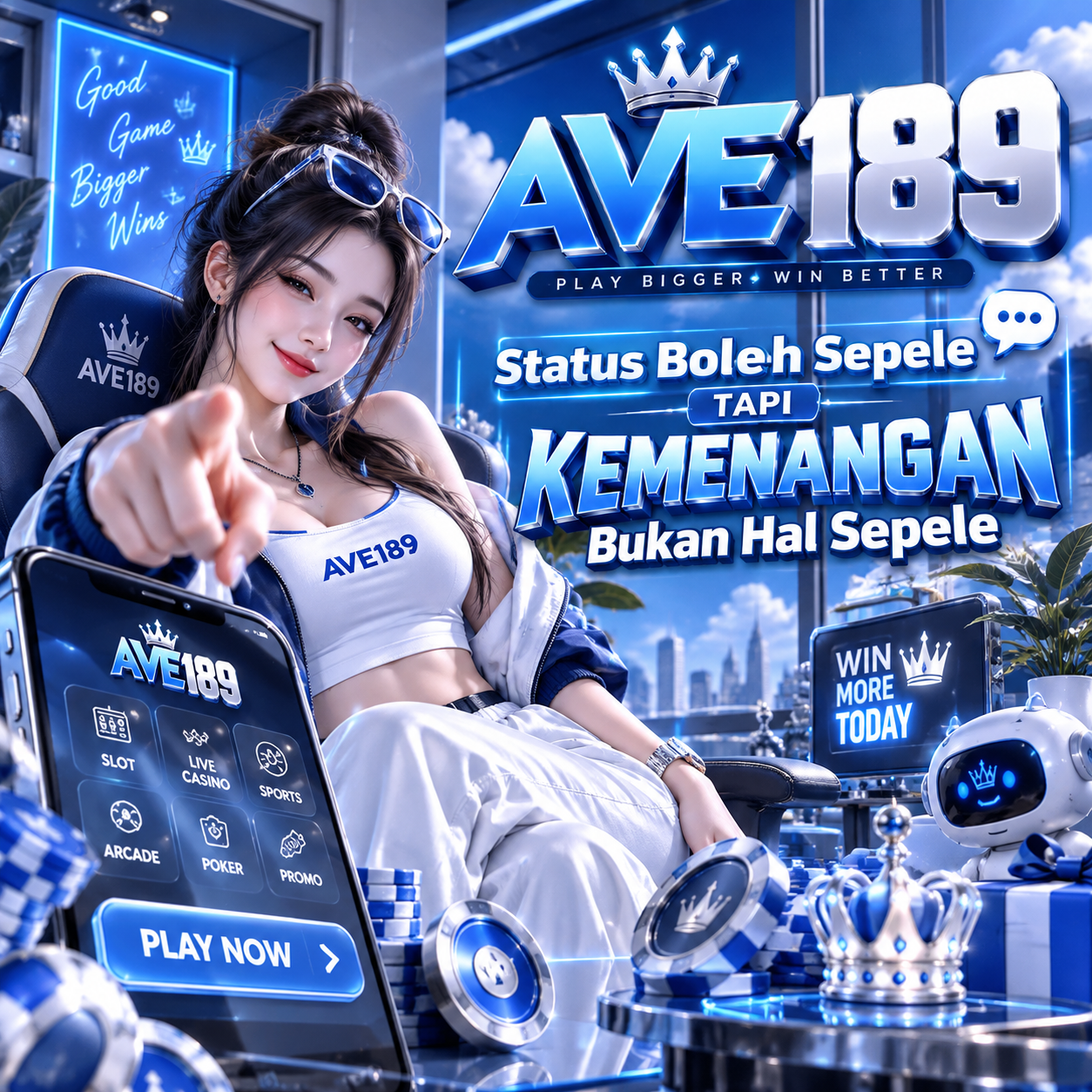 AVE189 - Status Boleh Sepele Tapi Kemenangan Bukan Hal Sepele